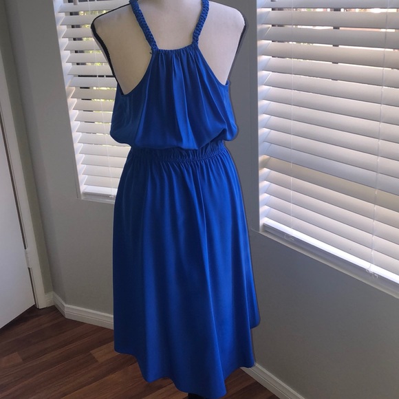 Rebecca Taylor Macrame Cami 100% silk dress. - Picture 7 of 8